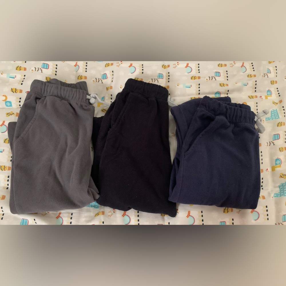Carters size 7 drawstring fleece pants